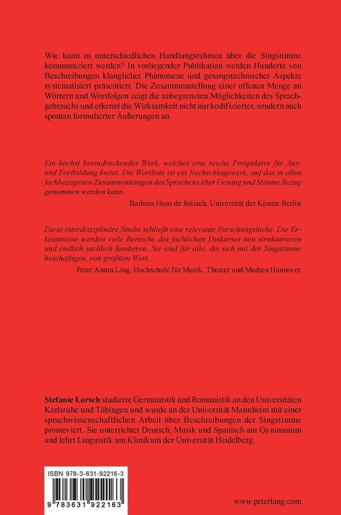Produktbild: Bilder in unterschiedlichen Rahmen: verbales, musikalisches und gestisches Zeigen der Singstimme