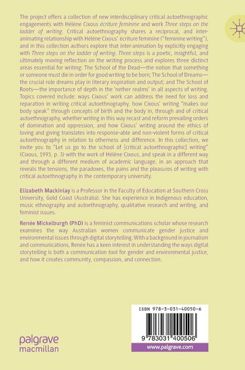 Produktbild: Critical Autoethnography and &Eacute;criture Feminine