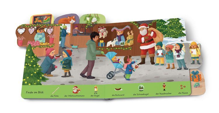 Produktbild: Suchbuch f&uuml;r kleine Entdecker. Wundersch&ouml;ne Weihnachtszeit