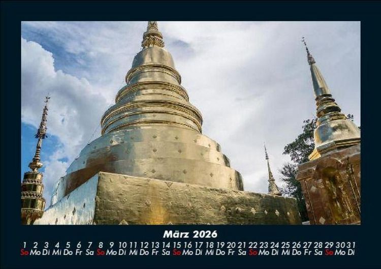Produktbild: Tempel 2026 Fotokalender DIN A5