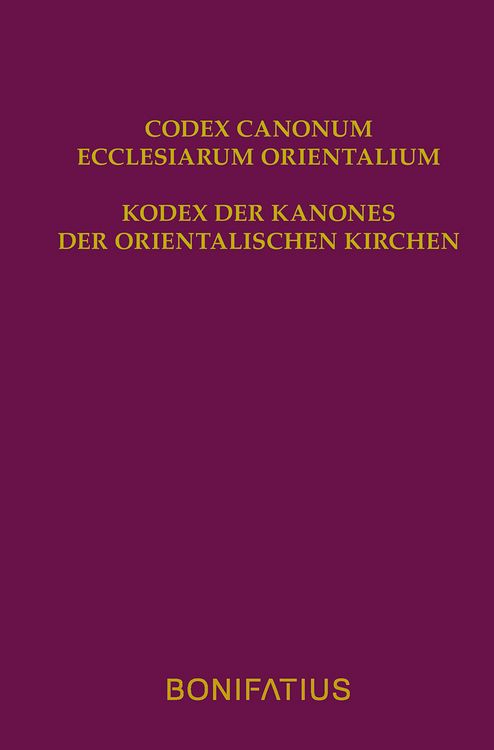 Produktbild: Codex Canonum Ecclesiarum Orientalium
