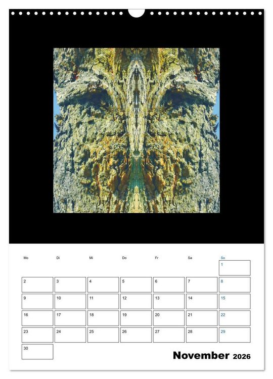 Produktbild: Nature's Faces (Wandkalender 2026 DIN A3 hoch), CALVENDO Monatskalender