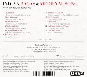 Produktbild: Ragas indiens et chansons medievales