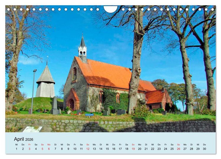 Produktbild: Schwabstedt an der Treene (Wandkalender 2026 DIN A4 quer), CALVENDO Monatskalender