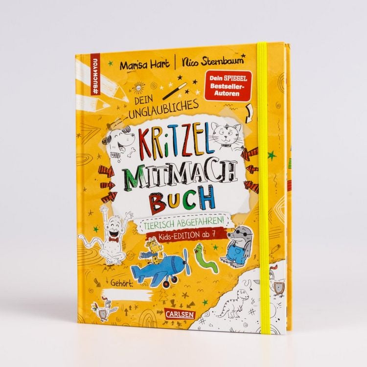 Produktbild: #buch4you: Dein unglaubliches Kritzel-Mitmach-Buch