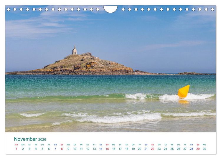 Produktbild: Smaragdk&uuml;ste C&ocirc;te d'&Eacute;meraude. Der malerische Norden der Bretagne (Wandkalender 2026 DIN A4 quer), CALVENDO Monatskalender