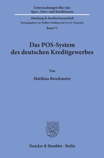 Produktbild: Das POS-System des deutschen Kreditgewerbes.