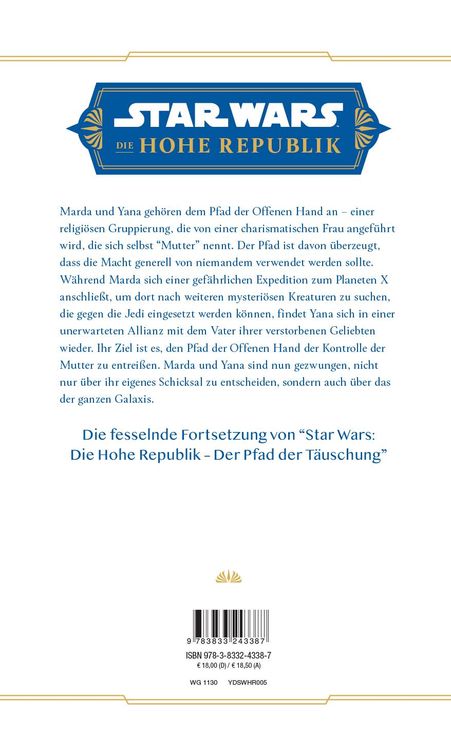 Produktbild: Star Wars: Die Hohe Republik - Der Pfad der Rache