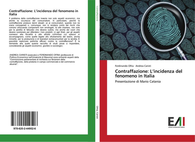 Produktbild: Contraffazione: L'incidenza del fenomeno in Italia
