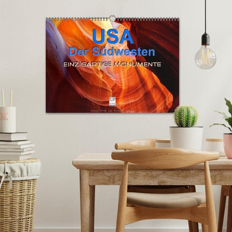 Produktbild: USA Der S&uuml;dwesten - Einzigartige Monumente (Wandkalender 2026 DIN A3 quer), CALVENDO Monatskalender