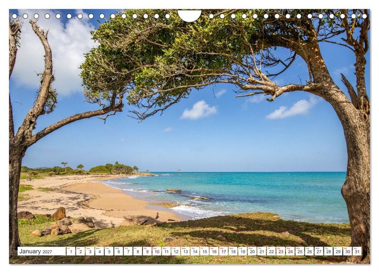 Produktbild: Beaches of the world (Wall Calendar 2027 DIN A4 landscape), CALVENDO 12 Month Wall Calendar