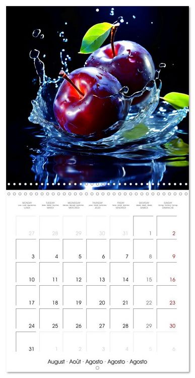 Produktbild: Fruity flavour explosions (Wall Calendar 2026 12 &times; 12 Inch) CALVENDO 12 Month Wall Calendar