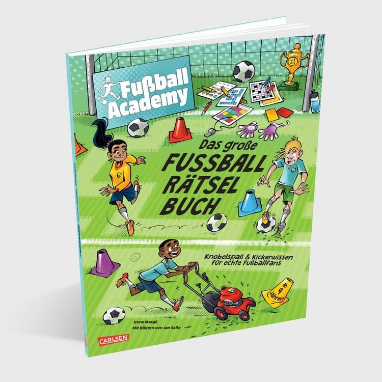 Produktbild: Fu&szlig;ball Academy: Das gro&szlig;e Fu&szlig;ball-R&auml;tselbuch