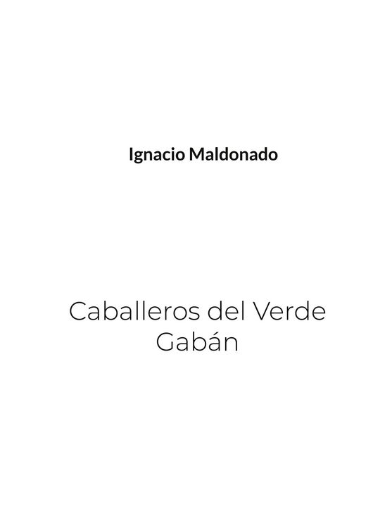 Produktbild: Caballeros del Verde Gab&aacute;n