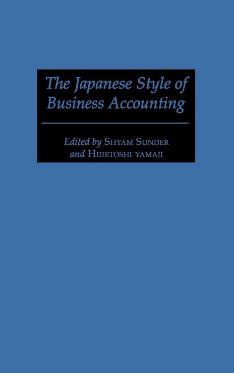 Produktbild: The Japanese Style of Business Accounting