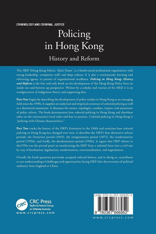 Produktbild: Policing in Hong Kong