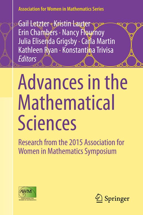 Produktbild: Advances in the Mathematical Sciences