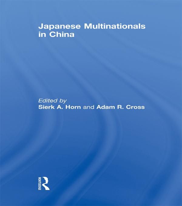 Produktbild: Japanese Multinationals in China
