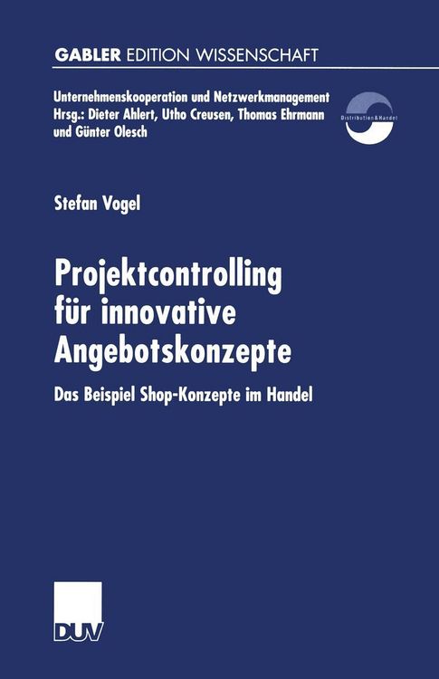 Produktbild: Projektcontrolling f&uuml;r innovative Angebotskonzepte