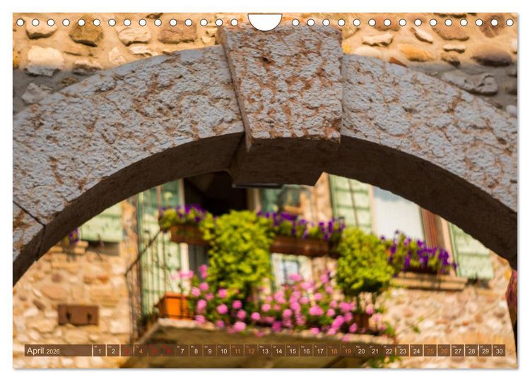 Produktbild: Lazise am Gardasee - Momente der Ruhe (Wandkalender 2026 DIN A4 quer), CALVENDO Monatskalender