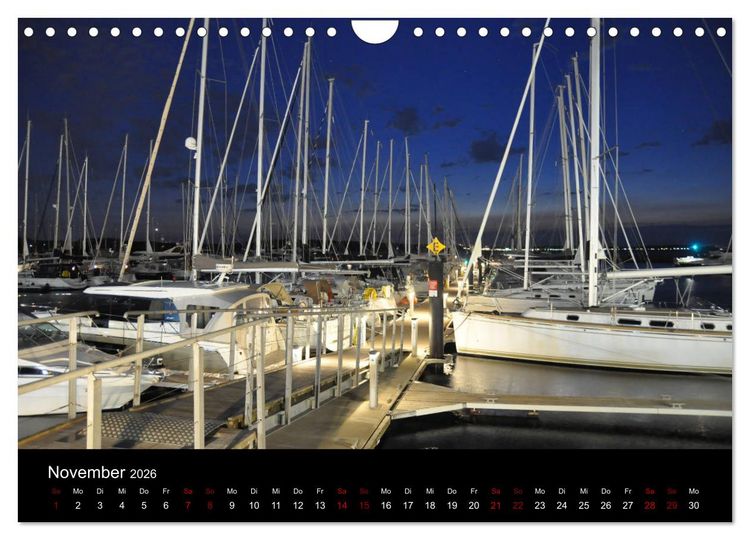 Produktbild: Marina Guide's Segelimpressionen 2026 (Wandkalender 2026 DIN A4 quer), CALVENDO Monatskalender
