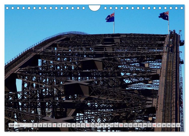 Produktbild: SYDNEY Australiens Traummetropole (Wandkalender 2026 DIN A4 quer), CALVENDO Monatskalender