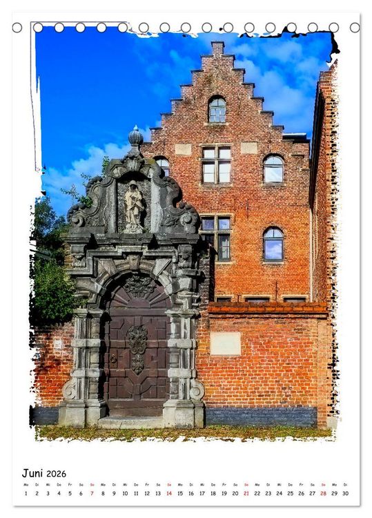 Produktbild: Gent Flanderns Perle (Tischkalender 2026 DIN A5 hoch), CALVENDO Monatskalender