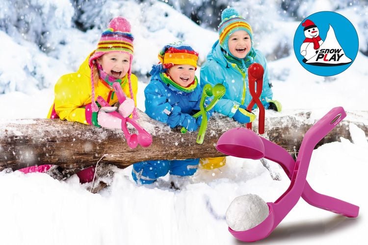 Produktbild: Snow Play Schneeballzange 38cm pink