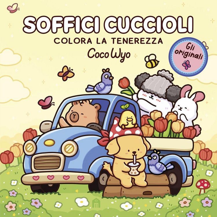 Produktbild: Soffici cuccioli. Libro da colorare per tutte le et&agrave;. Gli originali Coco Wyo
