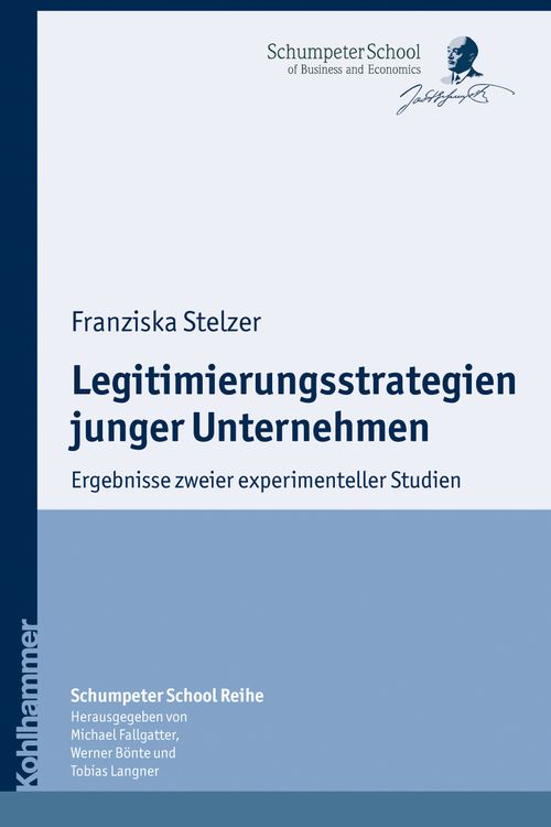 Produktbild: Legitimierungsstrategien junger Unternehmen