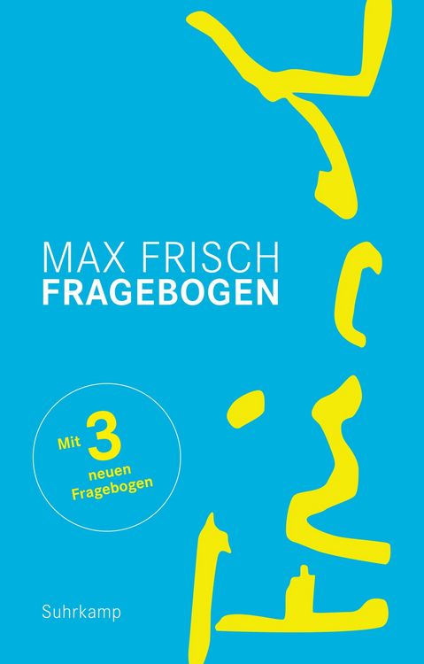 Bild vom Artikel Fragebogen vom Autor Max Frisch