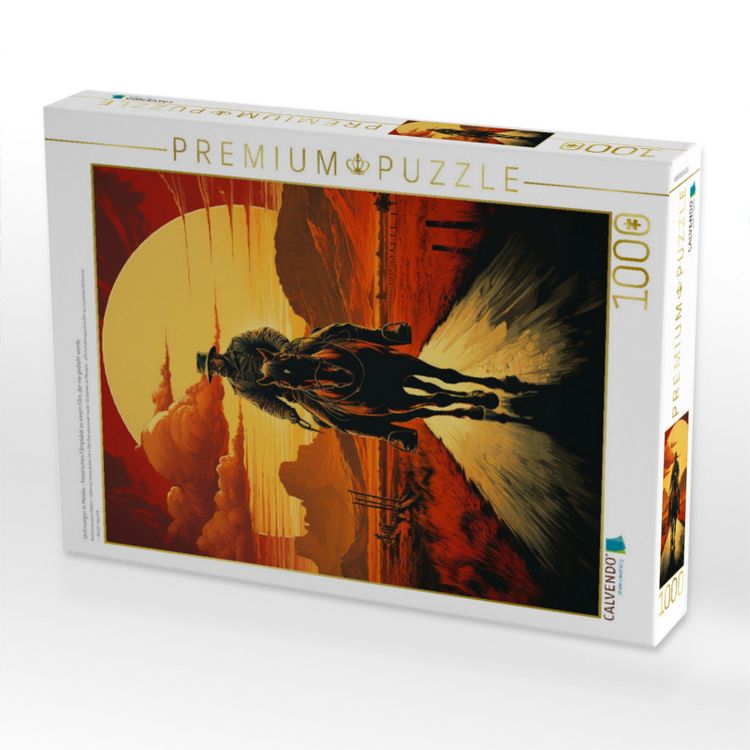 Produktbild: CALVENDO Puzzle Und morgen in Mexiko - historisches Filmplakat zu einem Film, der nie gedreht wurde | 1000 Teile Lege-Gr&ouml;&szlig;e 64x48cm Foto-Puzzle f&uuml;r gl