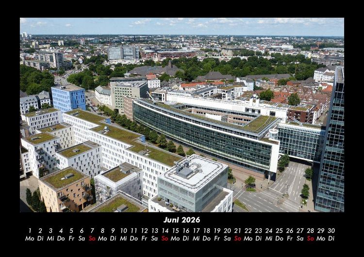 Produktbild: Hamburgs Sch&ouml;nheit 2026 Fotokalender DIN A3