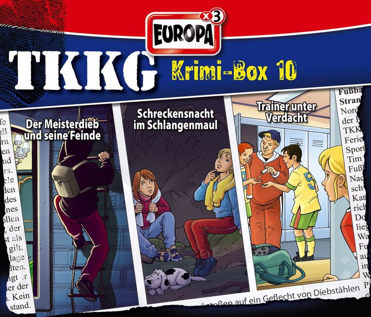 Produktbild: TKKG Krimi-Box (10) Folgen 135, 144 und 158