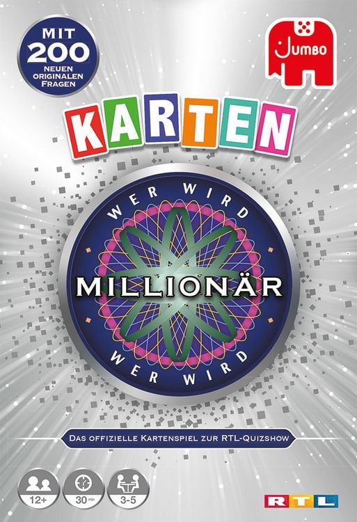 Produktbild: Wer wird Million&auml;r Kartenspiel
