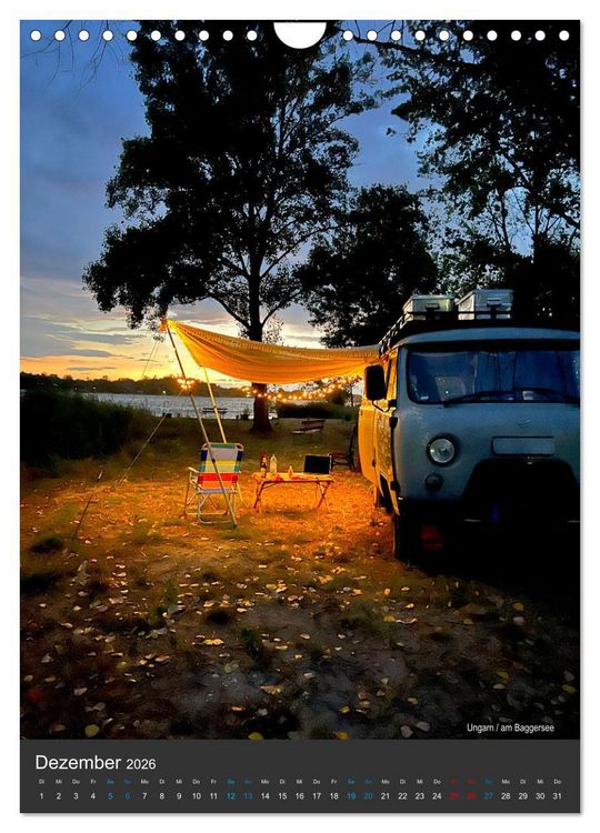 Produktbild: Camper Traum (Wandkalender 2026 DIN A4 hoch), CALVENDO Monatskalender