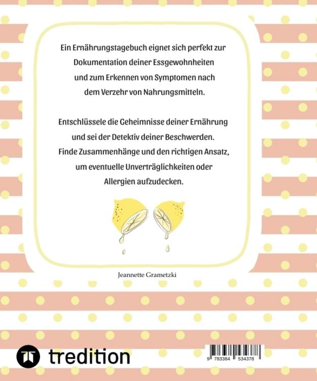Produktbild: Mein pers&ouml;nliches Ern&auml;hrungstagebuch