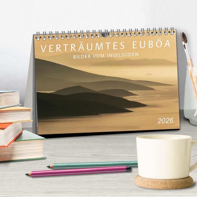 Produktbild: Vertr&auml;umtes Eub&ouml;a - Bilder vom Insels&uuml;den (Tischkalender 2026 DIN A5 quer), CALVENDO Monatskalender