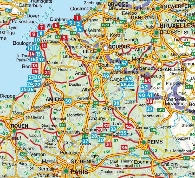 Produktbild: Hauts-de-France (Guide de randonn&eacute;es)