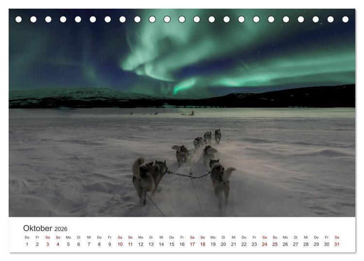 Produktbild: Norwegen - Das wundersch&ouml;ne Land im Norden. (Tischkalender 2026 DIN A5 quer), CALVENDO Monatskalender