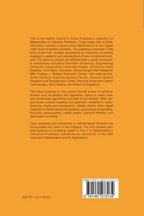 Produktbild: Mathematics in Industrial Problems