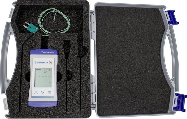 Produktbild: Senseca ECO 130.2-GTF300-SET 2-Kanal Alarmthermometer F&uuml;hler-Typ K