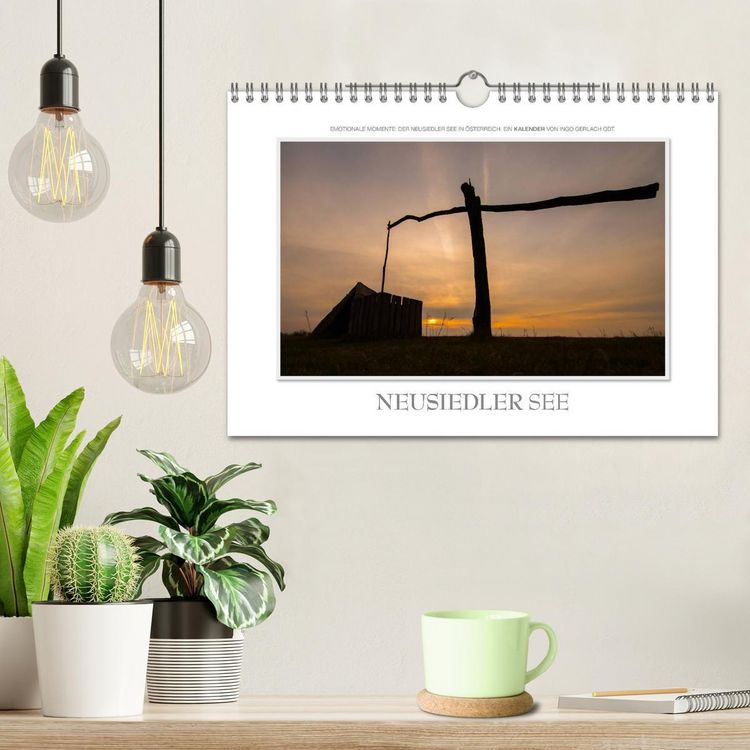 Produktbild: Neusiedler See / CH-Version (Wandkalender 2026 DIN A4 quer), CALVENDO Monatskalender