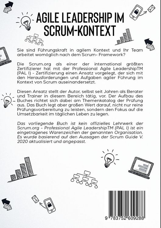 Produktbild: Agile Leadership im Scrum-Kontext (Aktualisiert f&uuml;r Scrum Guide V. 2020)