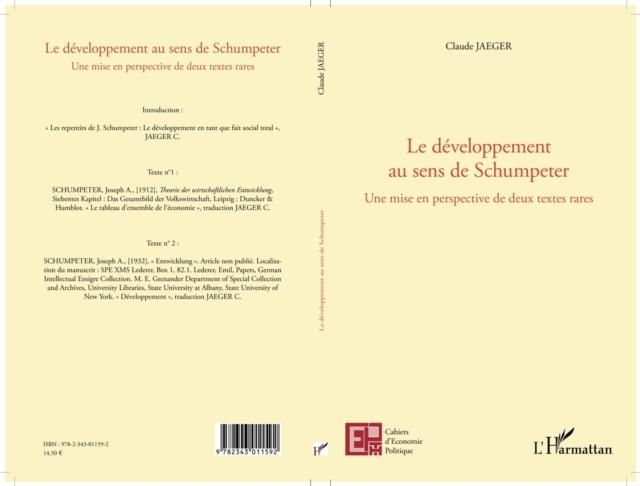 Produktbild: Le developpement au sens de Schumpeter