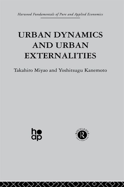Produktbild: Urban Dynamics and Urban Externalities