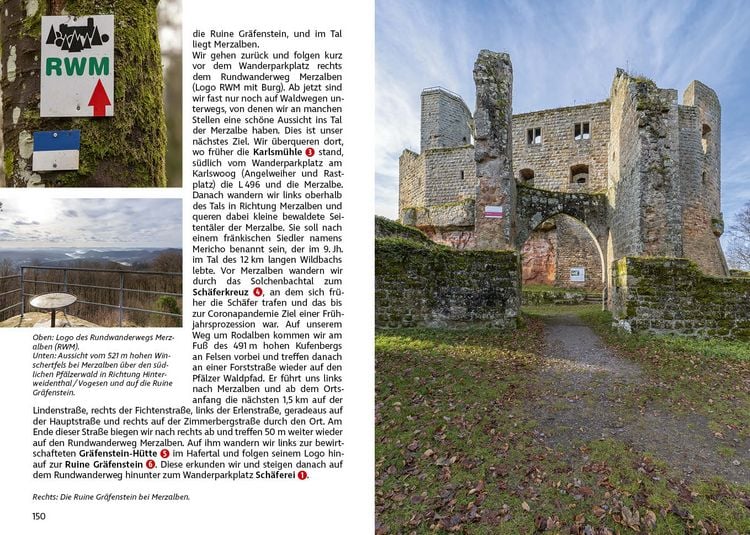 Produktbild: ROTHER Wanderf&uuml;hrer Pf&auml;lzerwald und Deutsche Weinstra&szlig;e