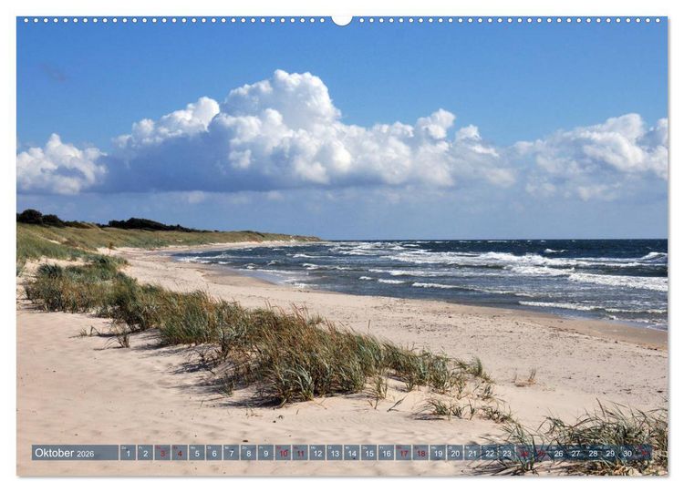 Produktbild: Bornholm - Sonneninsel der Ostsee (hochwertiger Premium Wandkalender 2026 DIN A2 quer), Kunstdruck in Hochglanz