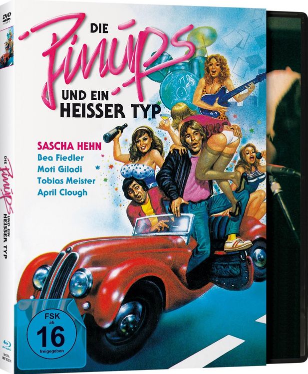 Produktbild: Die Pinups und ein heisser Typ - Cover A - Limited Edition auf 500 St&uuml;ck (Blu-ray) (+ DVD)