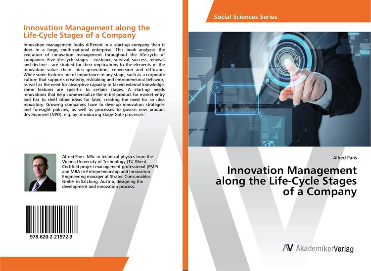 Produktbild: Innovation Management along the Life-Cycle Stages of a Company